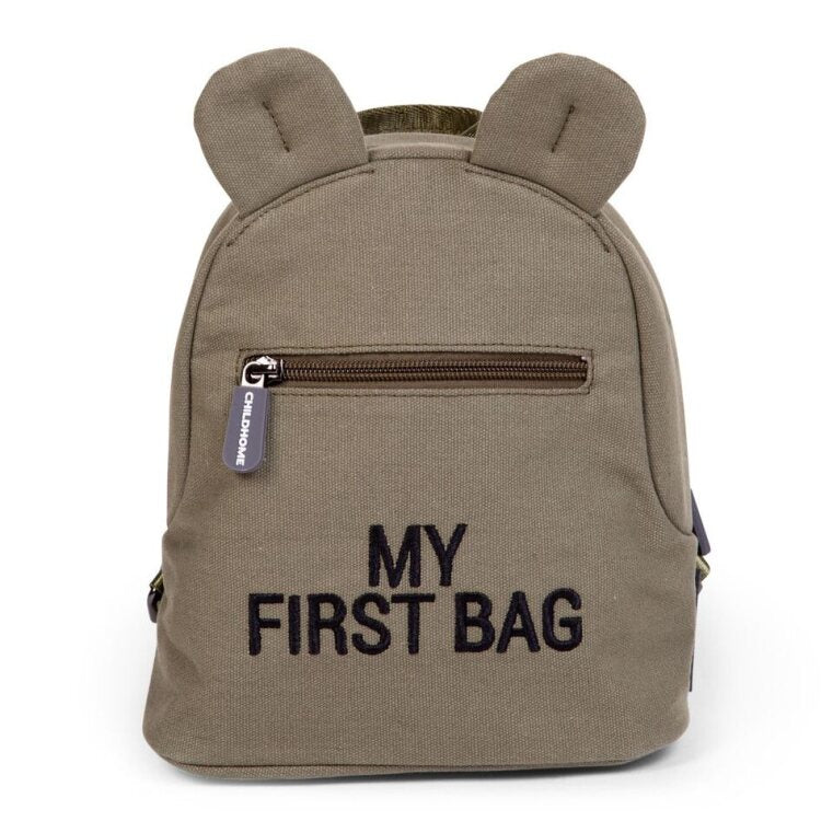 Childhome Kids My First Bag - Kaki Canvas