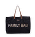 Childhome Family Bag (Black/Gold) - Weekender bag in black with gold detailing