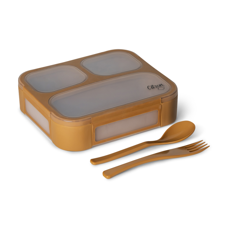 Buy Citron 2023 Lunchbox with Fork and Spoon now available in UAE