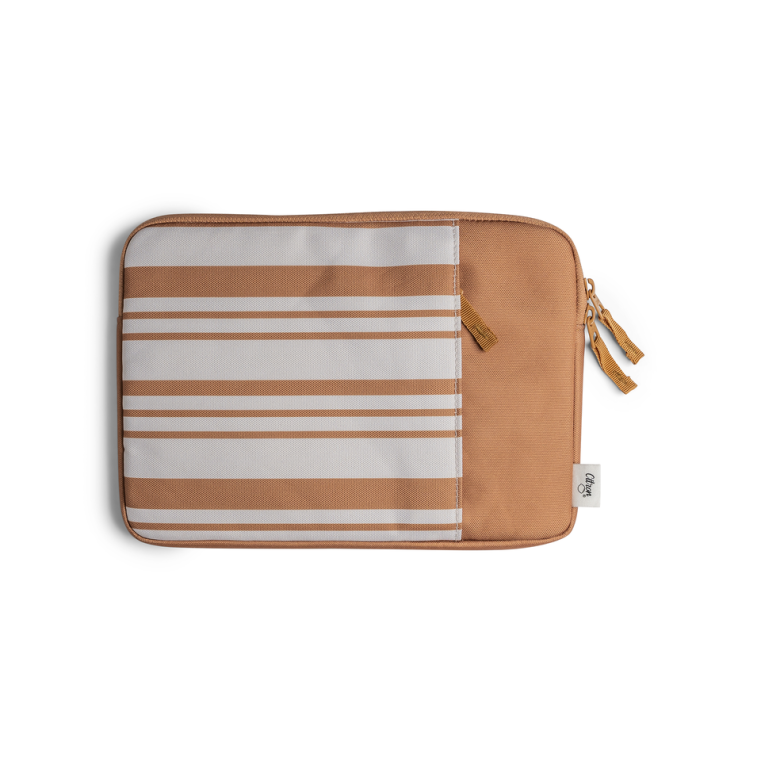 Citron 2023 Protective Ipad Sleeve with Zipper Caramel Color