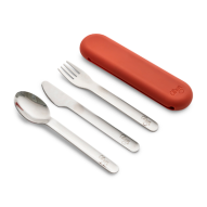 Citron 2023 Stainless Steel Cutlery Set Molded with stackable design to use less space. Now available online in UAE