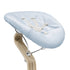 Stokke Nomi Newborn Set in cozy position for baby - White Grey Blue