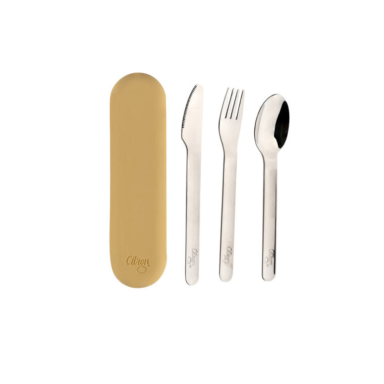 Citron 2022 Cutlery Set Yellow Color