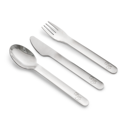 Citron 2023 Stainless Steel Cutlery with Pouch  sustainable materials. Shop now in UAE