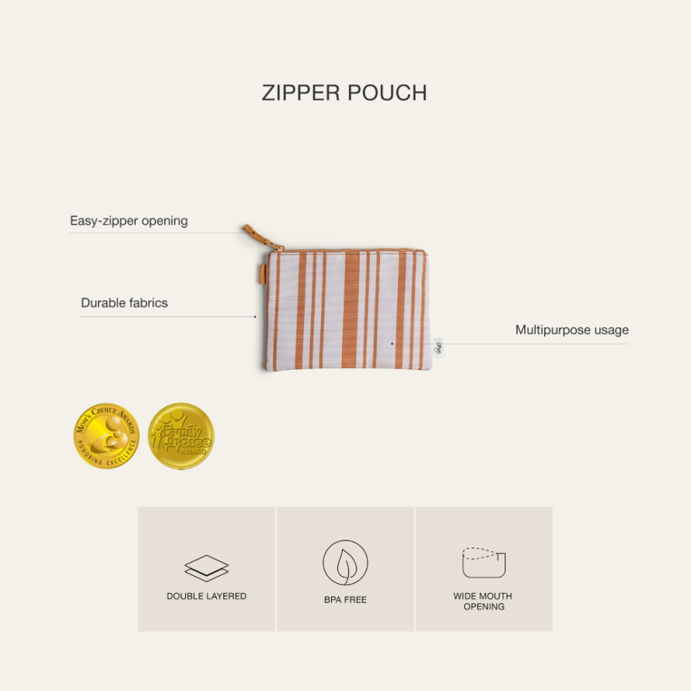 Citron 2023 Zipper Pouch light weight and plastic-free. Shop now in UAE