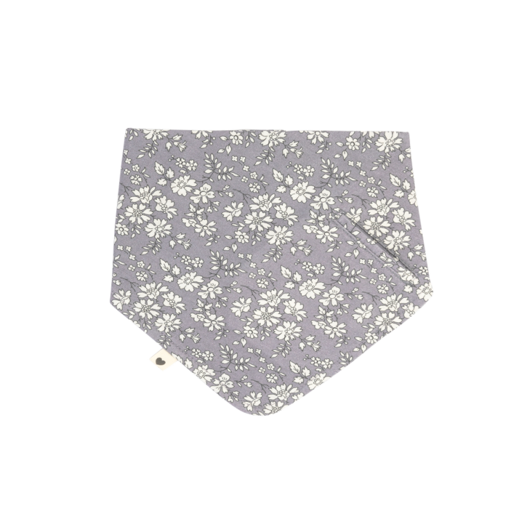 BIBS x Liberty Bandana Bib Capel Fossil Grey Color