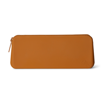 Citron 2023 Silicone Cutlery Pouch Caramel Color