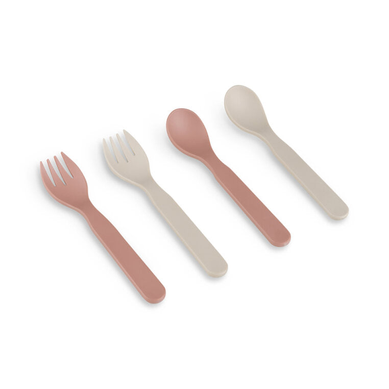 Buy Citron 2022 PLA Cutlery Set of 2 and Case Pink/Cream color now available online in UAE