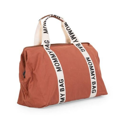 Childhome Mommy Bag Signature Canvas - Terracota