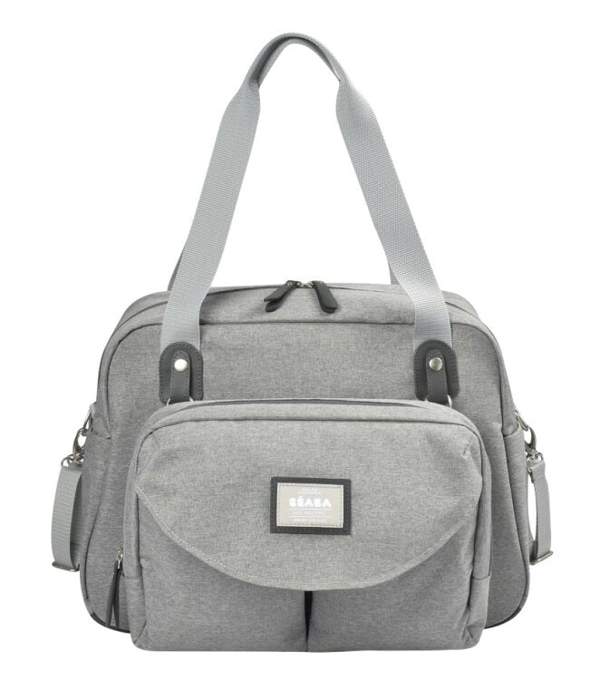 Beaba Geneva II Changing Bag Heather Grey Color
