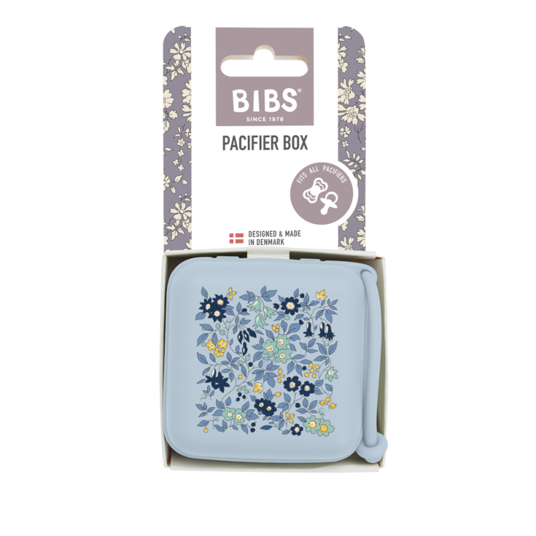 BIBS x Liberty Pacifier box. Now available online in UAE