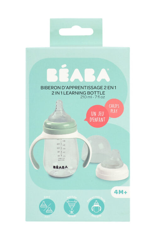 Beaba 2-in-1 Learning Cup, simple and easy to handle for little one