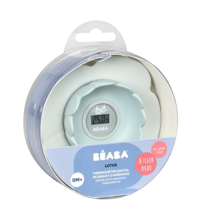 Beaba Lotus Multi-Functional Bath Thermometer, Automatic: No ON/OFF switch. Now available online in UAE