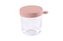 Beaba Conservation Jar Glass 250ml Old Pink color