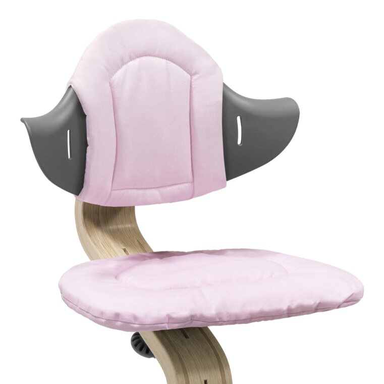 Stokke Nomi Chair with Pink Cushion